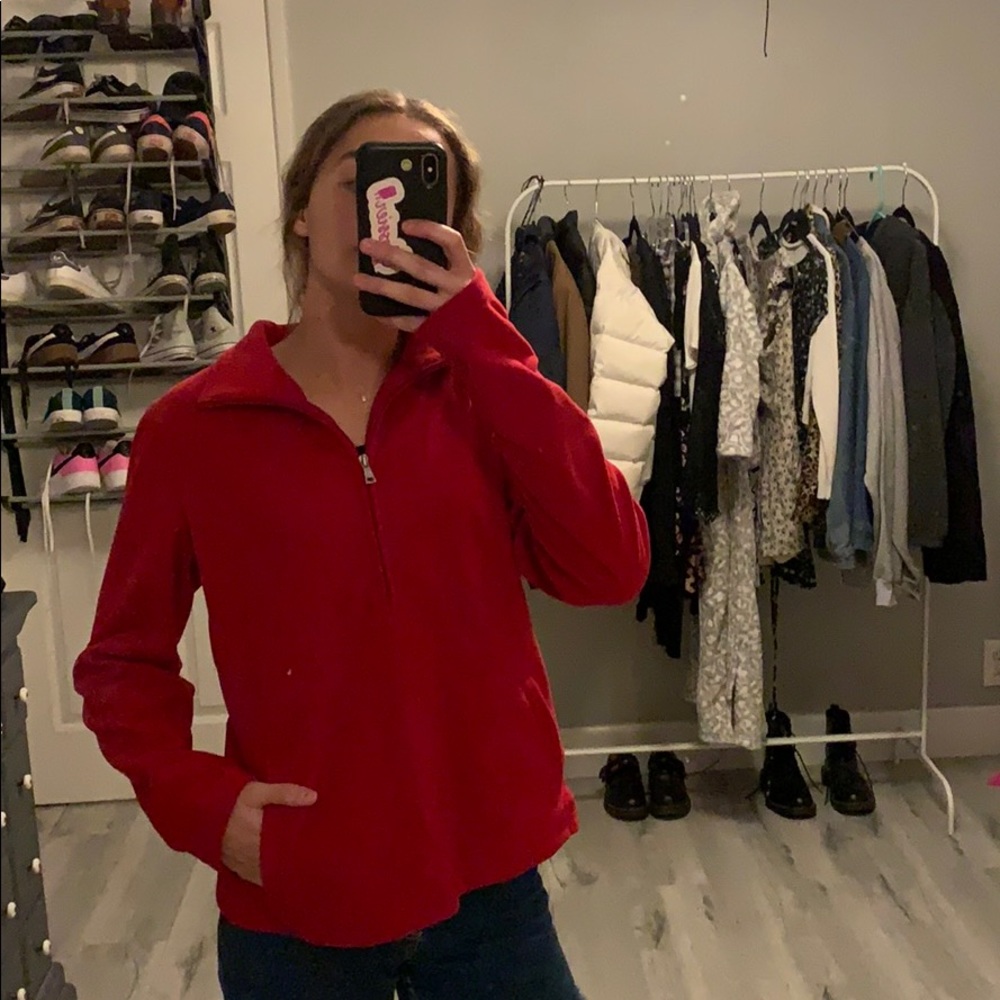 Red zip up - Picture 2 of 6